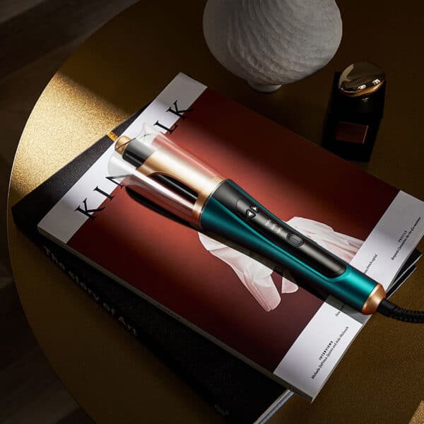 curling iron on decoration book
