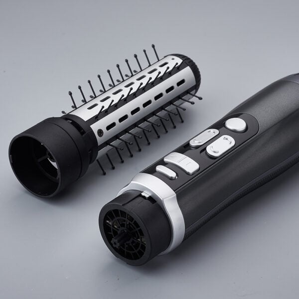 separate attachment and body hot hair brush