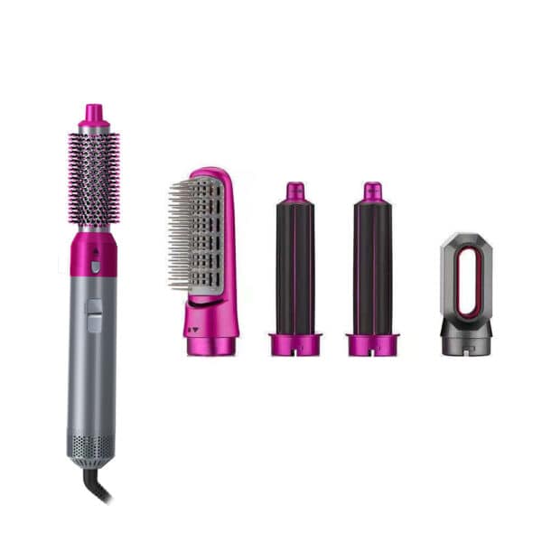 5 in 1 hot air brush with extra 4 attachments